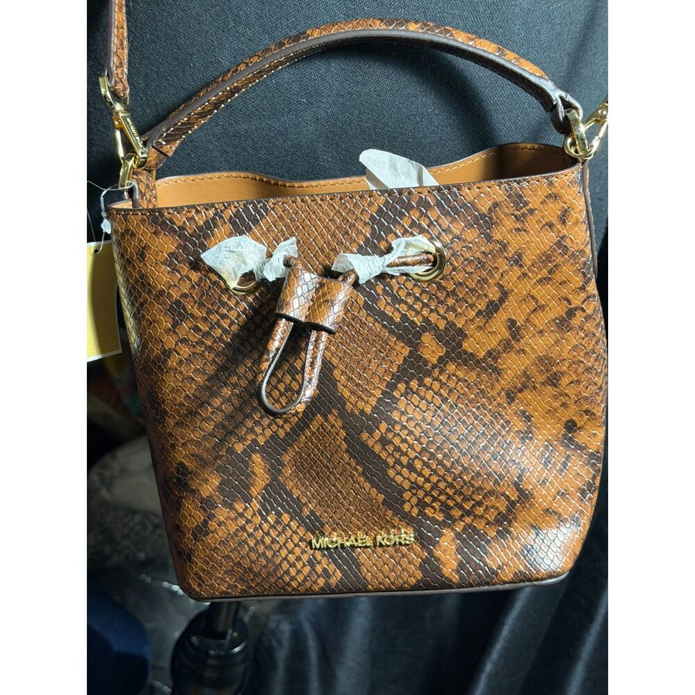 Michael Kors Python Embossed Crossbody